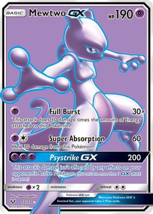 Mewtwo GX (Full Art) - 72/73 [Shining Legends] Holofoil