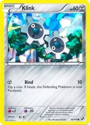 Klink - 74/114 (Cracked Ice Holo) [Blister Exclusives] Holofoil