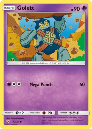 Golett - 43/73 [Shining Legends]