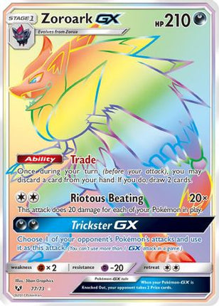 Zoroark GX (Secret) - 77/73 [Shining Legends] Holofoil