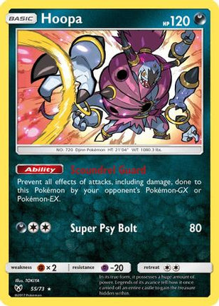 Hoopa - 55/73 [Shining Legends] Holofoil