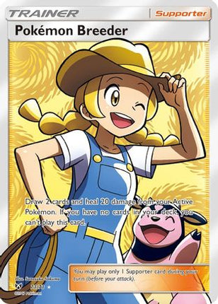 Pokemon Breeder (Full Art) - 73/73 [Shining Legends] Holofoil