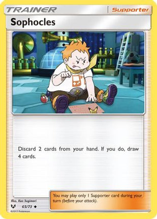Sophocles - 65/73 [Shining Legends] Reverse Holofoil