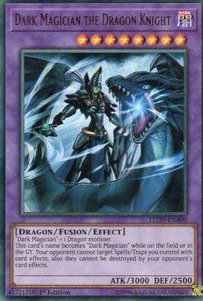 Dark Magician the Dragon Knight (Ultra Rare) [LEDD-ENA00] Legendary Dragon Decks 1st Edition