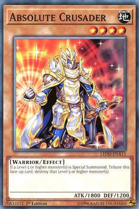 Absolute Crusader (Common / Short Print) [LEDD-ENA13] Legendary Dragon Decks 1st Edition