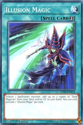 Illusion Magic (Common / Short Print) [LEDD-ENA16] Legendary Dragon Decks 1st Edition