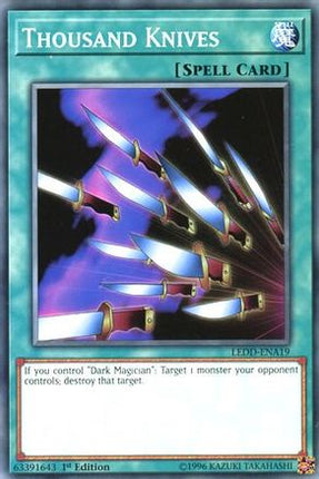 Thousand Knives (Common / Short Print) [LEDD-ENA19] Legendary Dragon Decks 1st Edition