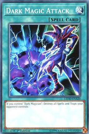 Dark Magic Attack (Common / Short Print) [LEDD-ENA20] Legendary Dragon Decks 1st Edition