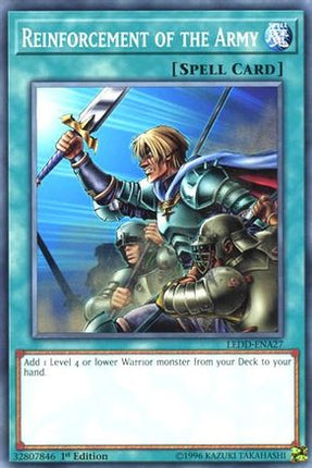 Reinforcement of the Army (Common / Short Print) [LEDD-ENA27] Legendary Dragon Decks 1st Edition