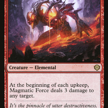 Magmatic Force [Starter Commander Decks]