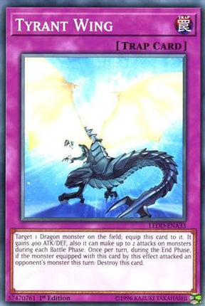 Tyrant Wing (Common / Short Print) [LEDD-ENA33] Legendary Dragon Decks 1st Edition
