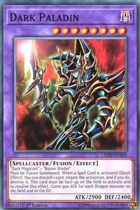 Dark Paladin (Common / Short Print) [LEDD-ENA34] Legendary Dragon Decks 1st Edition