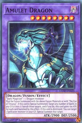 Amulet Dragon (Common / Short Print) [LEDD-ENA35] Legendary Dragon Decks 1st Edition