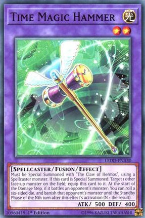 Time Magic Hammer (Common / Short Print) [LEDD-ENA40] Legendary Dragon Decks 1st Edition