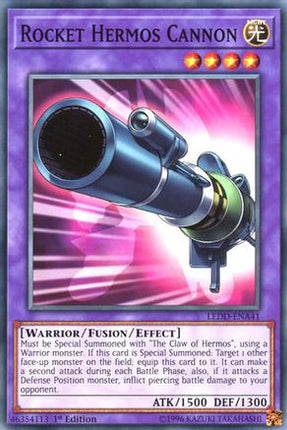 Rocket Hermos Cannon (Common / Short Print) [LEDD-ENA41] Legendary Dragon Decks 1st Edition