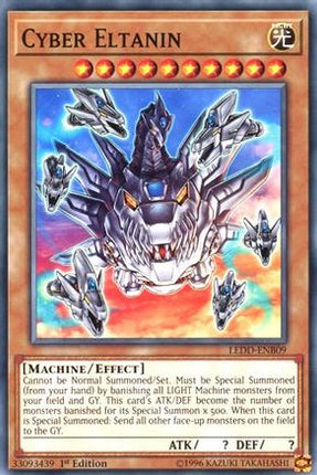 Cyber Eltanin (Common / Short Print) [LEDD-ENB09] Legendary Dragon Decks 1st Edition