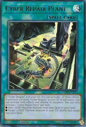 Cyber Repair Plant (UR) (Ultra Rare) [LEDD-ENB12] Legendary Dragon Decks 1st Edition