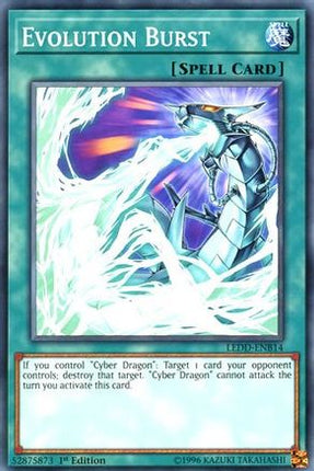 Evolution Burst (Common / Short Print) [LEDD-ENB14] Legendary Dragon Decks 1st Edition