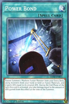 Power Bond (Common / Short Print) [LEDD-ENB15] Legendary Dragon Decks 1st Edition