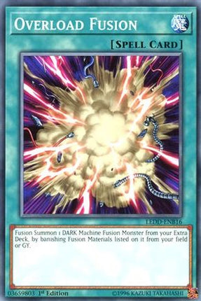 Overload Fusion (Common / Short Print) [LEDD-ENB16] Legendary Dragon Decks 1st Edition