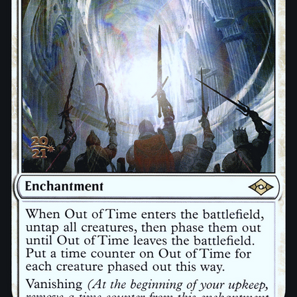 Out of Time [Modern Horizons 2 Promos] Prerelease Foil
