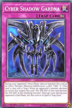 Cyber Shadow Gardna (Common / Short Print) [LEDD-ENB21] Legendary Dragon Decks 1st Edition