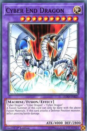 Cyber End Dragon (Common / Short Print) [LEDD-ENB25] Legendary Dragon Decks 1st Edition