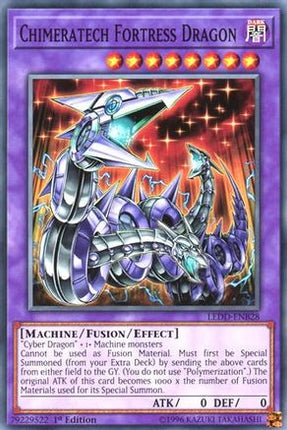 Chimeratech Fortress Dragon (Common / Short Print) [LEDD-ENB28] Legendary Dragon Decks 1st Edition