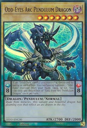Odd-Eyes Arc Pendulum Dragon (Ultra Rare) [LEDD-ENC00] Legendary Dragon Decks 1st Edition