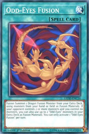 Odd-Eyes Fusion (Common / Short Print) [LEDD-ENC14] Legendary Dragon Decks 1st Edition