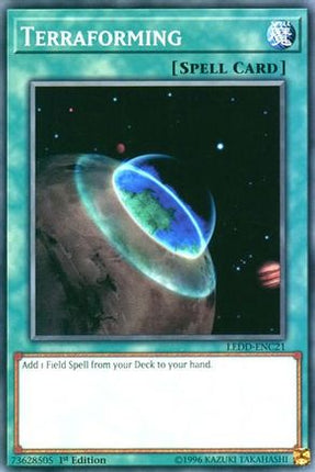 Terraforming (Common / Short Print) [LEDD-ENC21] Legendary Dragon Decks 1st Edition