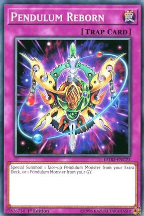 Pendulum Reborn (Common / Short Print) [LEDD-ENC23] Legendary Dragon Decks 1st Edition