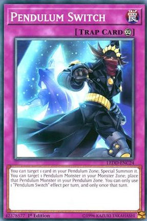 Pendulum Switch (Common / Short Print) [LEDD-ENC24] Legendary Dragon Decks 1st Edition