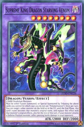 Supreme King Dragon Starving Venom [LEDD-ENC26] Common