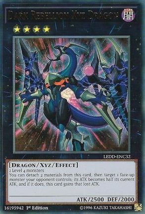 Dark Rebellion Xyz Dragon (Ultra Rare) [LEDD-ENC32] Legendary Dragon Decks 1st Edition