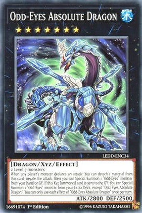 Odd-Eyes Absolute Dragon (Common / Short Print) [LEDD-ENC34] Legendary Dragon Decks 1st Edition