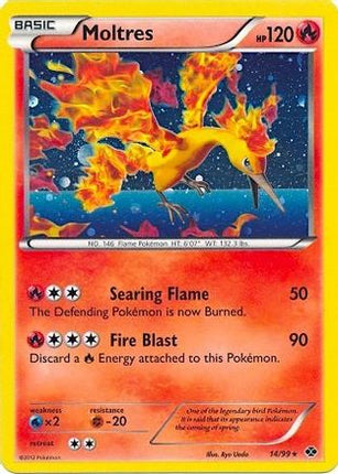 Moltres - 14/99 (Next Destinies) [Blister Exclusives] Holofoil