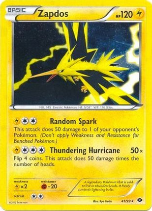 Zapdos - 41/99 (Next Destinies) [Blister Exclusives] Holofoil