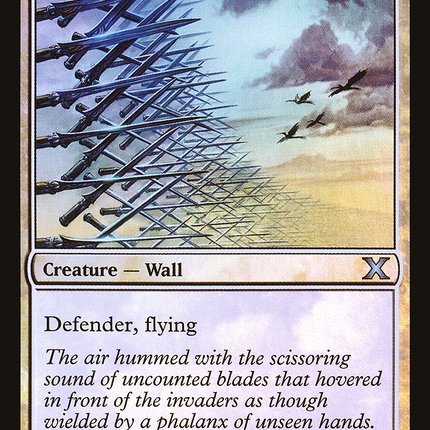 Wall of Swords [Tenth Edition] Foil