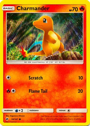 Charmander - 18/147 (Premium Collection Promo) [Miscellaneous Cards & Products] Holofoil