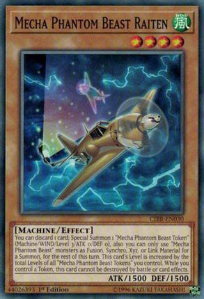 Mecha Phantom Beast Raiten (Common / Short Print) [CIBR-EN030] Unlimited