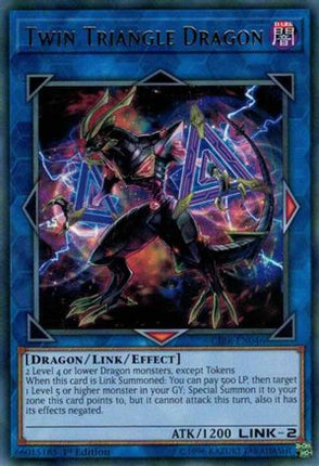 Twin Triangle Dragon (Rare) [CIBR-EN046] Unlimited