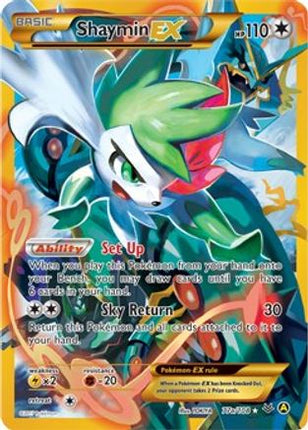 Shaymin EX - 77a/108 [Alternate Art Promos] Holofoil