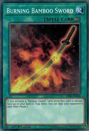 Burning Bamboo Sword (Common / Short Print) [CIBR-EN066] Unlimited