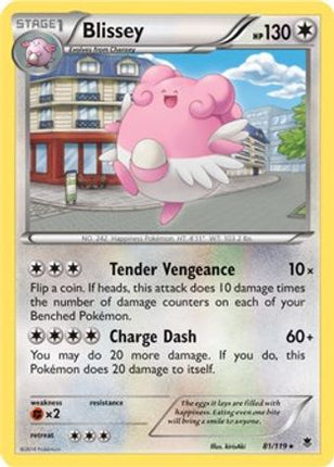 Blissey - 81/119 (Cosmos Holo) [Miscellaneous Cards & Products] Holofoil
