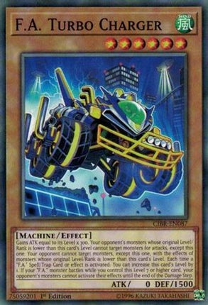 F.A. Turbo Charger (Common / Short Print) [CIBR-EN087] Unlimited