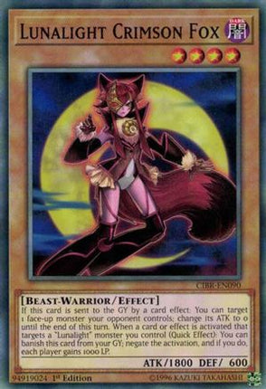 Lunalight Crimson Fox (Common / Short Print) [CIBR-EN090] 1st Edition