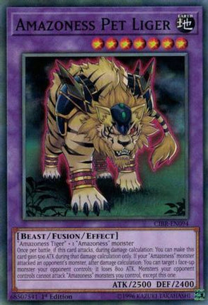 Amazoness Pet Liger (Common / Short Print) [CIBR-EN094] Unlimited