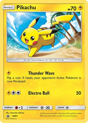 Pikachu - SM81 - SM81/null [SM Promos] Holofoil