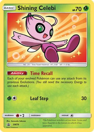 Shining Celebi - SM79 - SM79/null [SM Promos] Holofoil